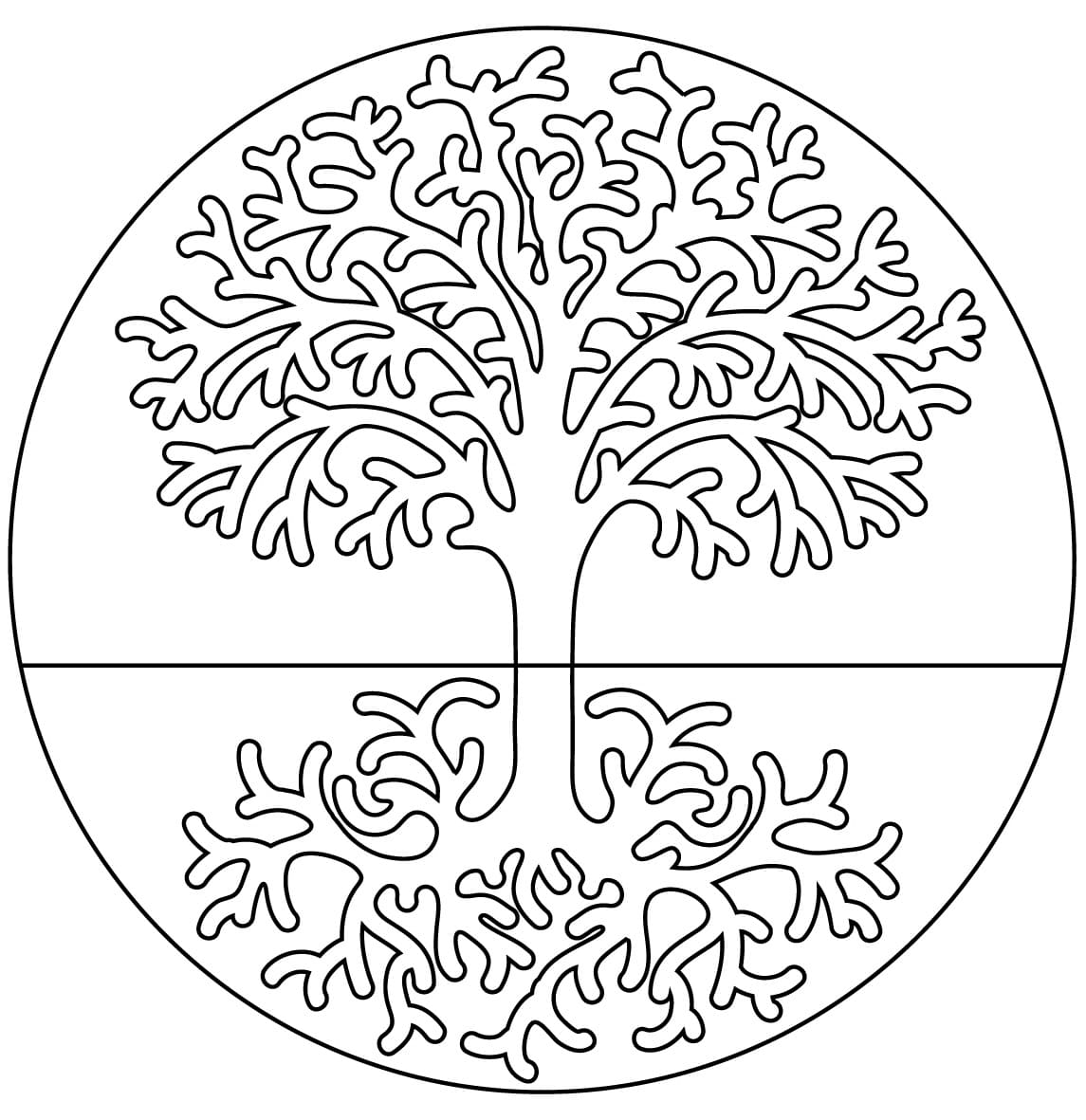 Desenho gratuito Árvore da Vida #214155 da colecao Natureza e Estações para imprimir