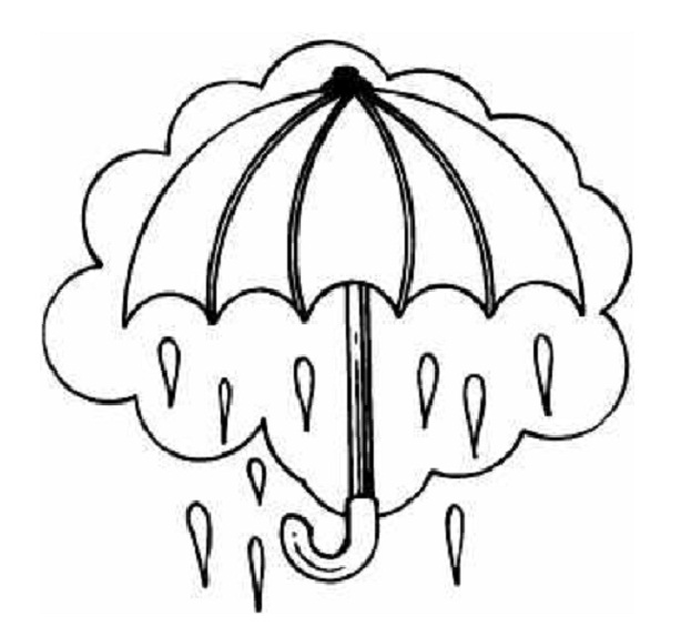 Desenho gratuito Chuva #158212 da colecao Natureza e Estações para imprimir