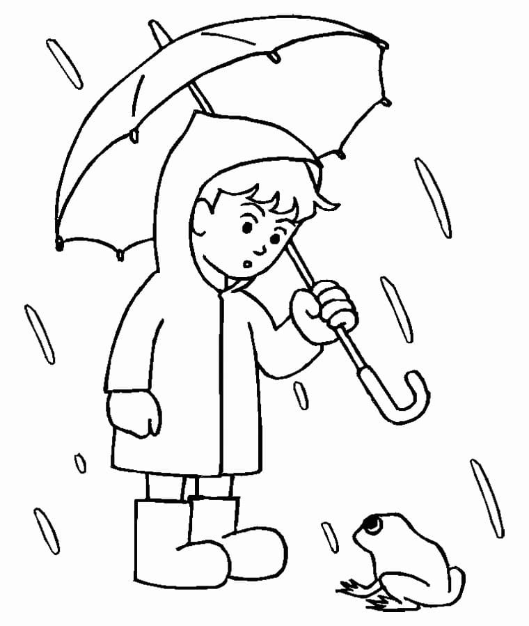 Desenho gratuito Chuva #193786 da colecao Natureza e Estações para imprimir