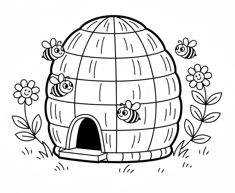 Desenho gratuito Colmeia #221606 da colecao Natureza e Estações para imprimir Desenho gratuito Colmeia #221606 da colecao Natureza e Estações para imprimir
