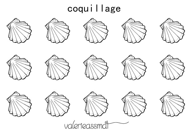 Página para colorir: Concha (Natureza e Estações) #163169 - Páginas para Colorir Imprimíveis Gratuitamente