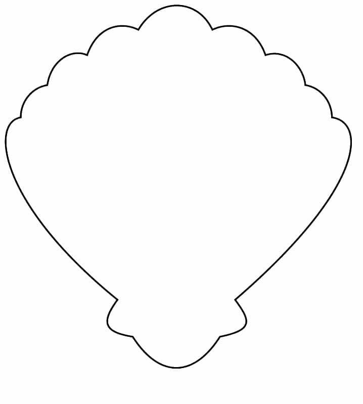Desenho gratuito Concha #185437 da colecao Natureza e Estações para imprimir