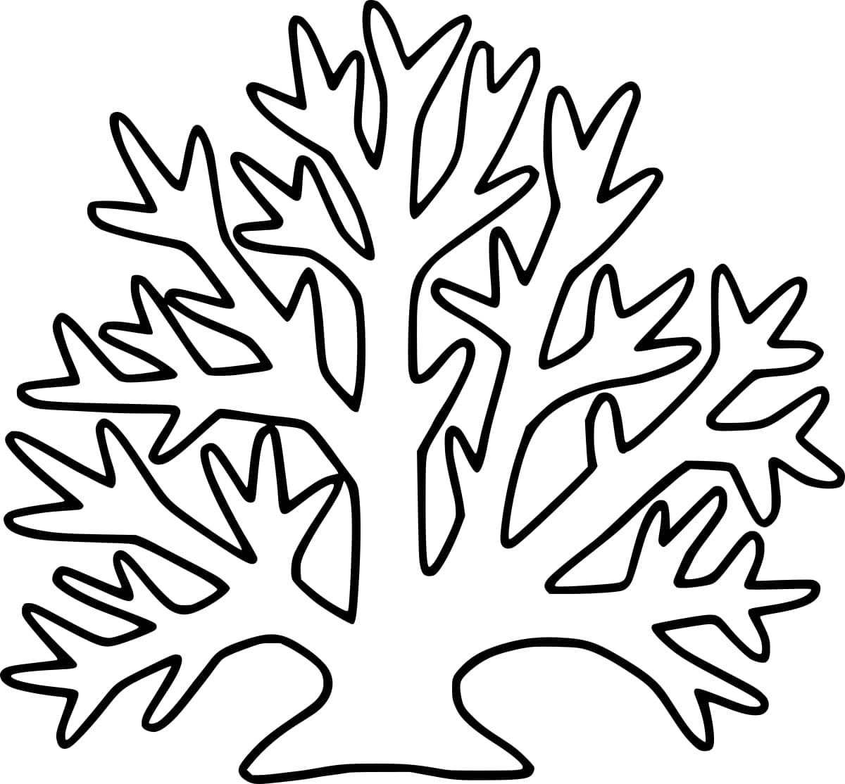 Desenho gratuito Coral #210303 da colecao Natureza e Estações para imprimir