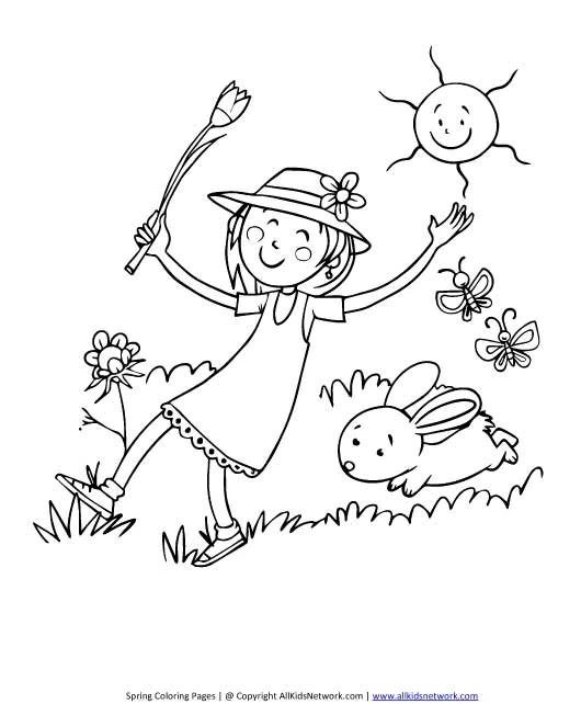 Desenho gratuito Estação da Primavera #165072 da colecao Natureza e Estações para imprimir