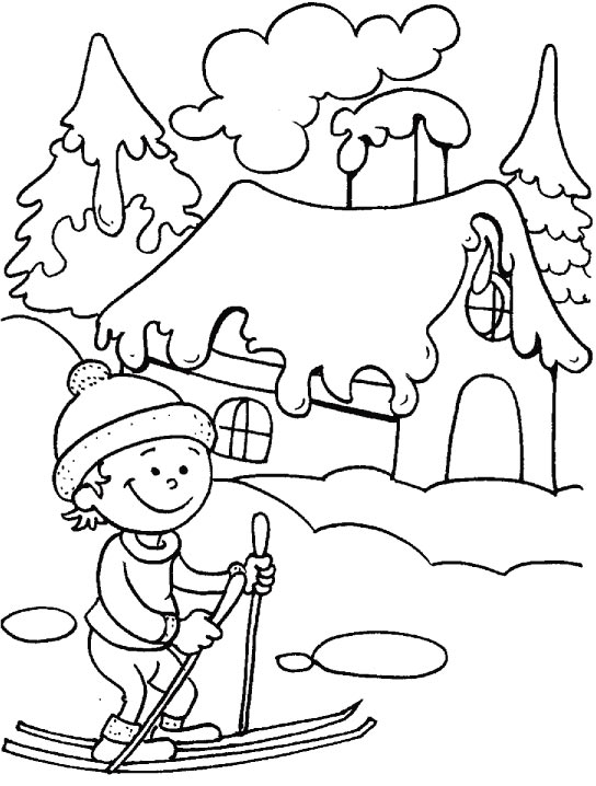 Desenho gratuito Estação do Inverno #164436 da colecao Natureza e Estações para imprimir
