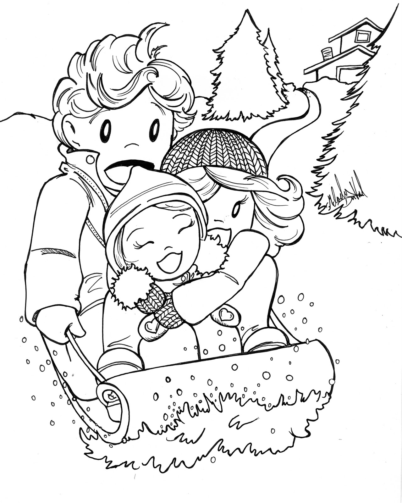Desenho gratuito Estação do Inverno #164543 da colecao Natureza e Estações para imprimir