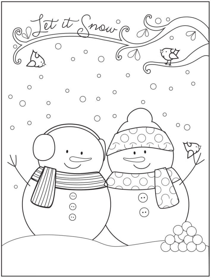 Desenho gratuito Estação do Inverno #181208 da colecao Natureza e Estações para imprimir