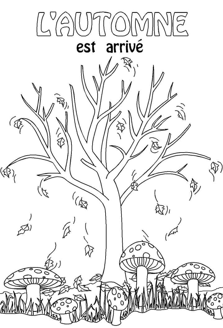 Desenho gratuito Estação do Outono #176759 da colecao Natureza e Estações para imprimir