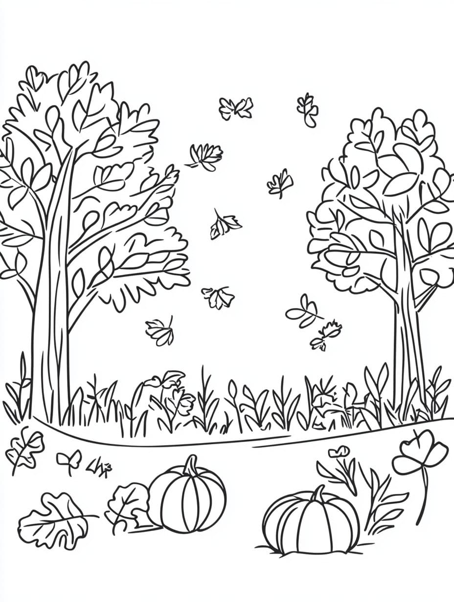 Desenho gratuito Estação do Outono #218739 da colecao Natureza e Estações para imprimir