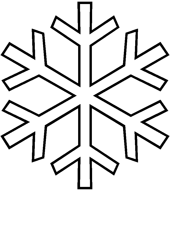 Página para colorir: Floco de Neve (Natureza e Estações) #160452 - Páginas para Colorir Imprimíveis Gratuitamente