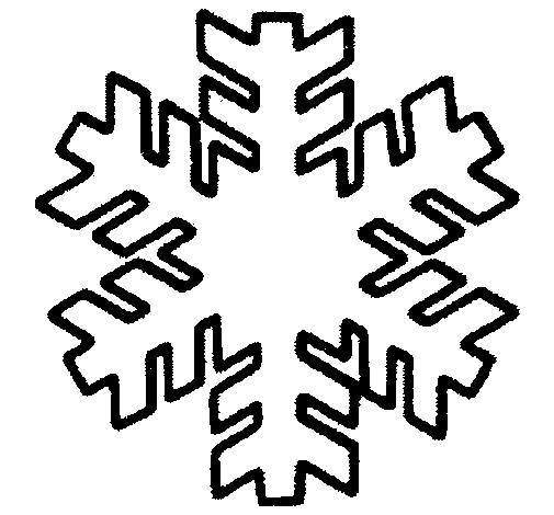 Página para colorir: Floco de Neve (Natureza e Estações) #160469 - Páginas para Colorir Imprimíveis Gratuitamente