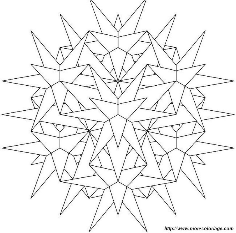 Página para colorir: Floco de Neve (Natureza e Estações) #160472 - Páginas para Colorir Imprimíveis Gratuitamente