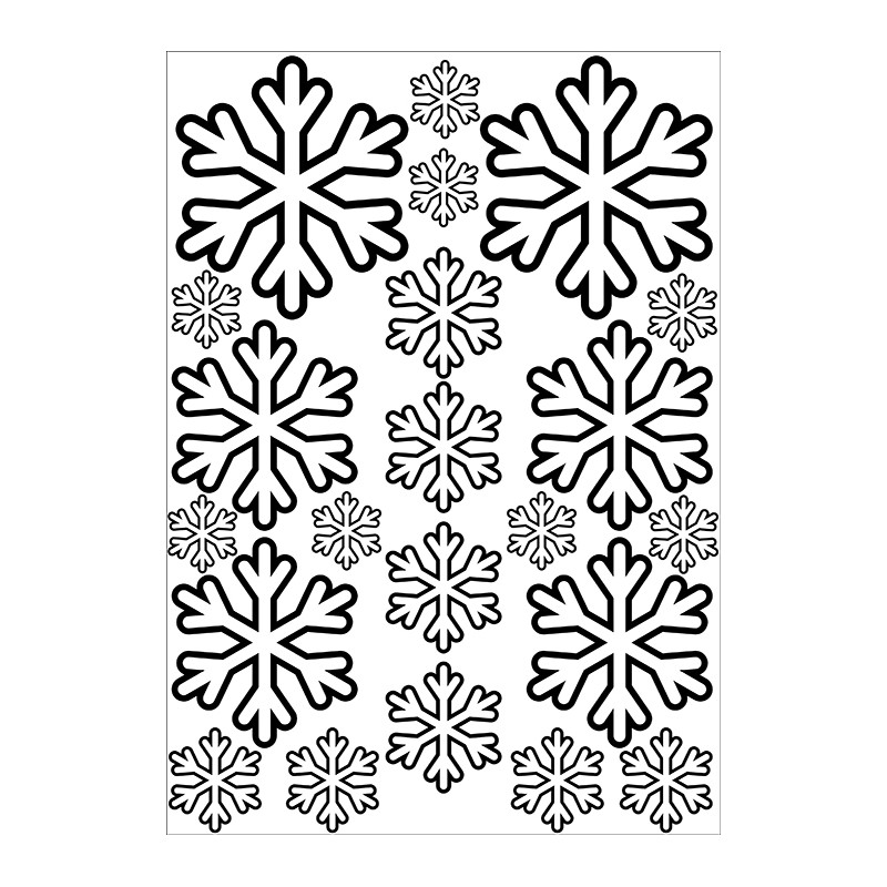Página para colorir: Floco de Neve (Natureza e Estações) #160486 - Páginas para Colorir Imprimíveis Gratuitamente
