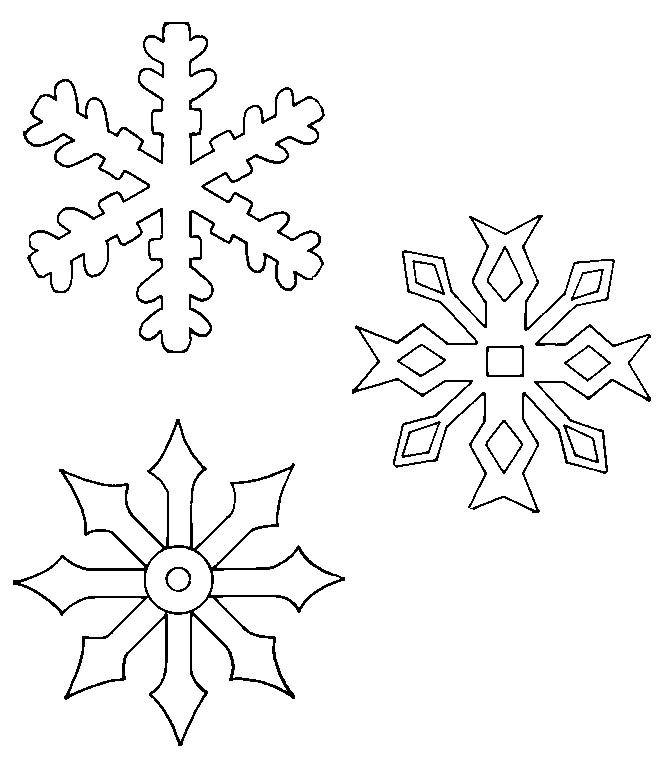 Página para colorir: Floco de Neve (Natureza e Estações) #160503 - Páginas para Colorir Imprimíveis Gratuitamente