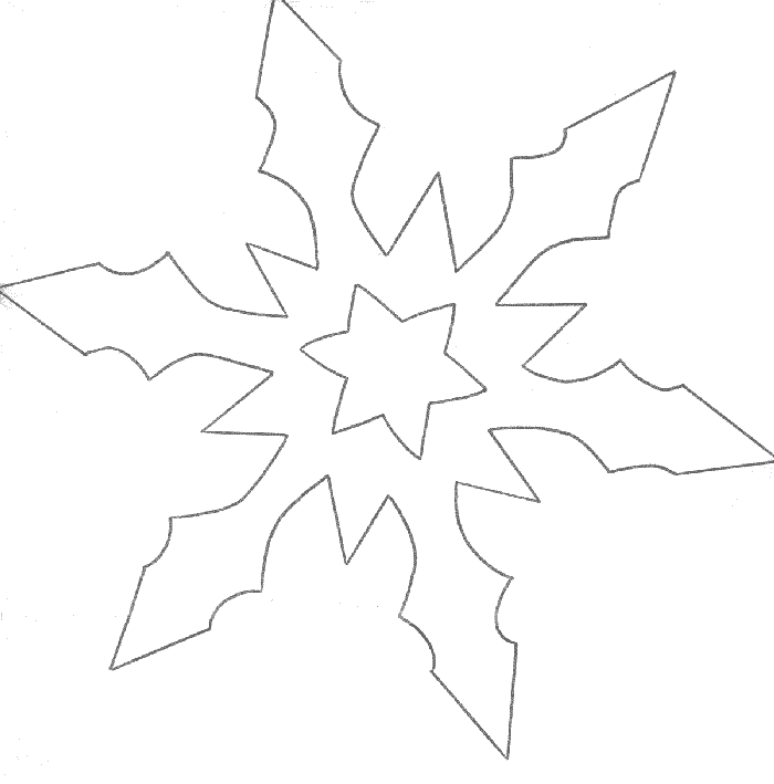 Página para colorir: Floco de Neve (Natureza e Estações) #160514 - Páginas para Colorir Imprimíveis Gratuitamente