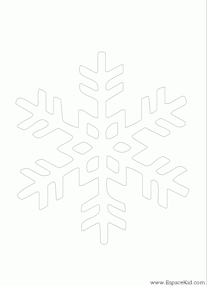 Página para colorir: Floco de Neve (Natureza e Estações) #160523 - Páginas para Colorir Imprimíveis Gratuitamente