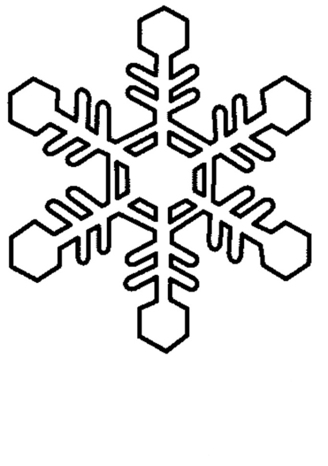 Página para colorir: Floco de Neve (Natureza e Estações) #160526 - Páginas para Colorir Imprimíveis Gratuitamente