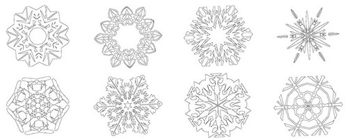 Página para colorir: Floco de Neve (Natureza e Estações) #160532 - Páginas para Colorir Imprimíveis Gratuitamente