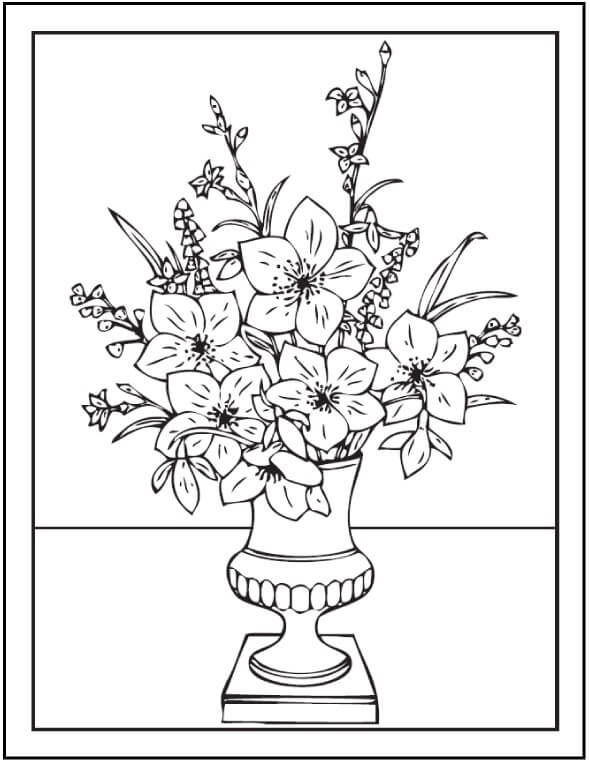 Desenho gratuito Flor #170884 da colecao Natureza e Estações para imprimir