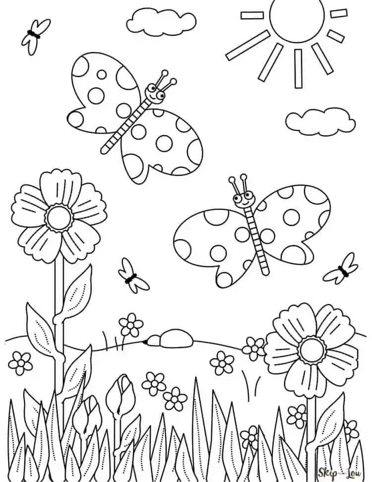 Desenho gratuito Flor #170891 da colecao Natureza e Estações para imprimir
