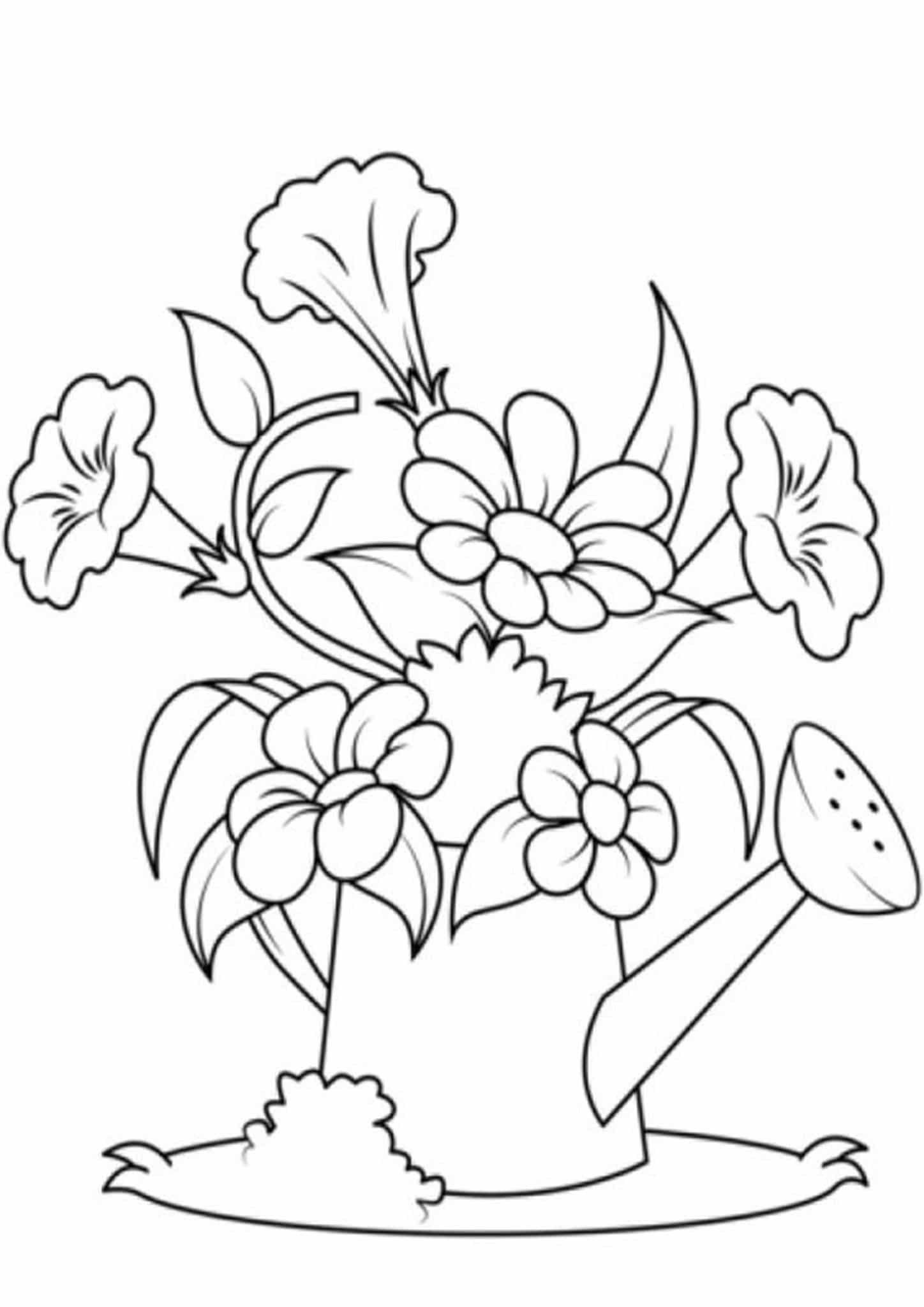 Desenho gratuito Flor #170908 da colecao Natureza e Estações para imprimir