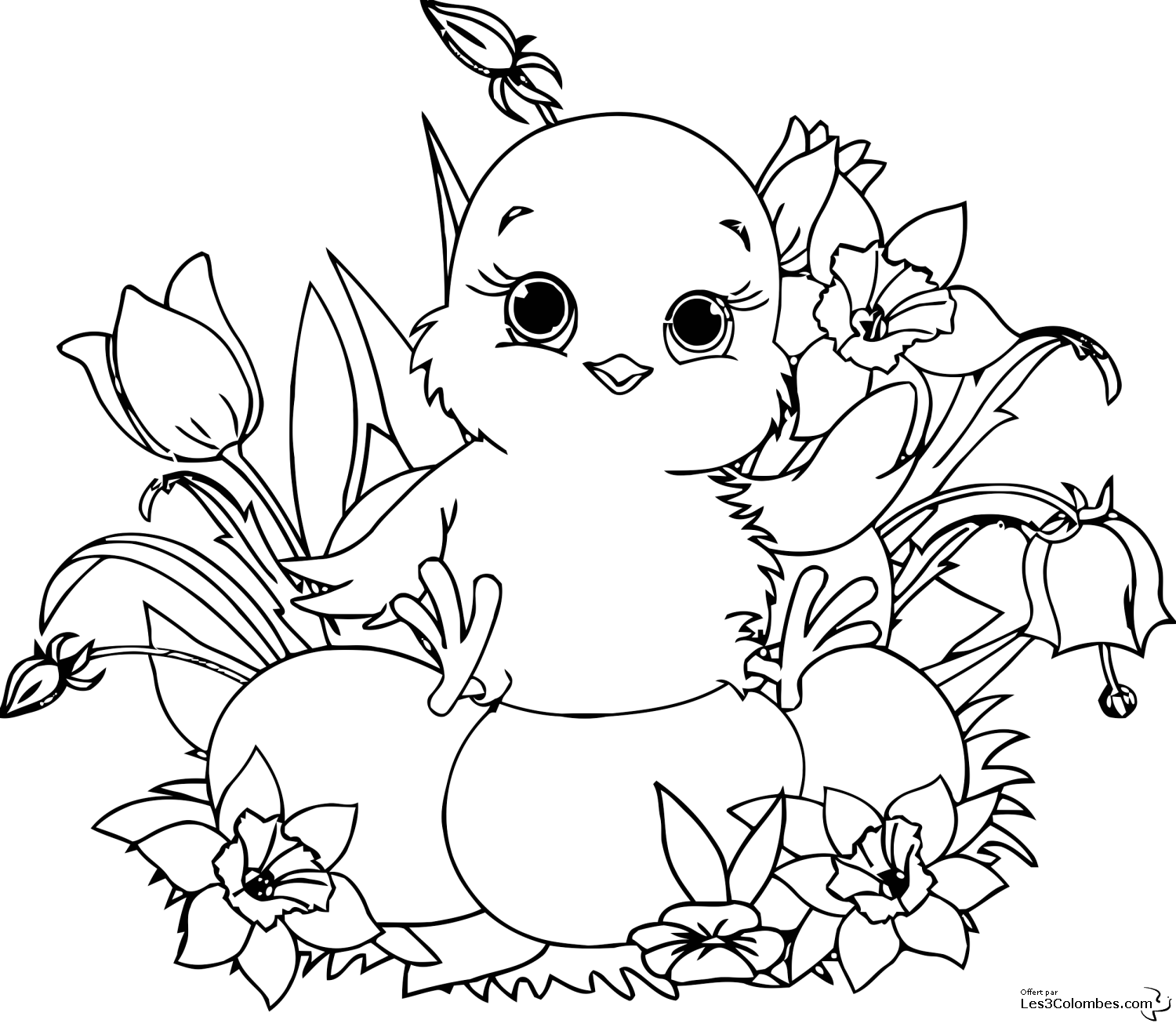 Desenho gratuito Flores #155084 da colecao Natureza e Estações para imprimir