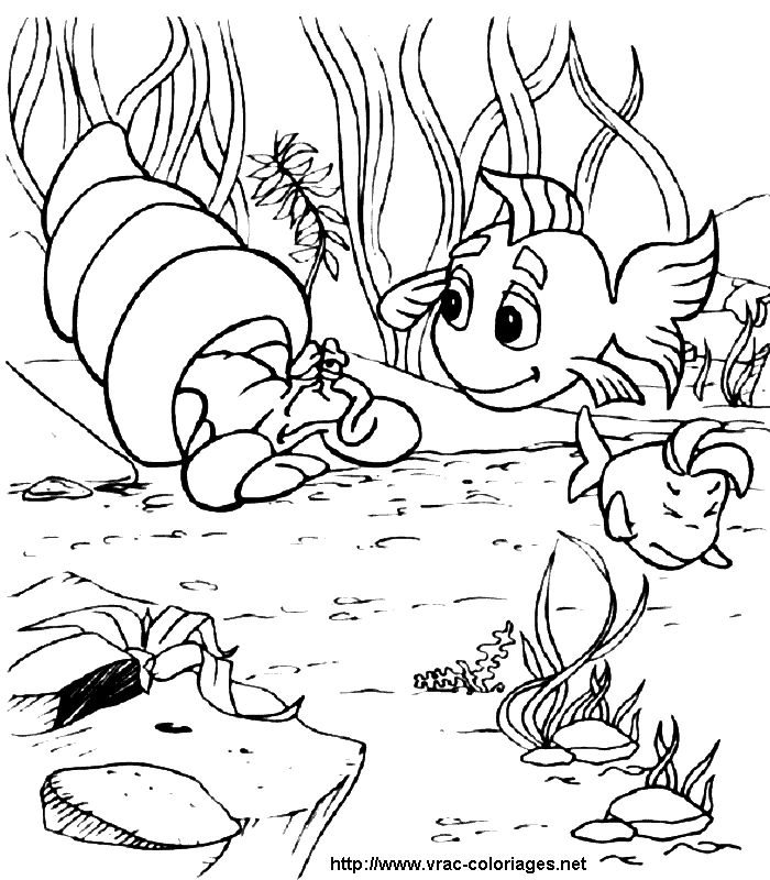 Desenho gratuito Fundo do Mar #160122 da colecao Natureza e Estações para imprimir
