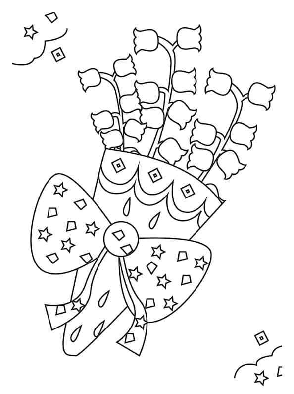 Desenho gratuito Lírio do Vale #176408 da colecao Natureza e Estações para imprimir
