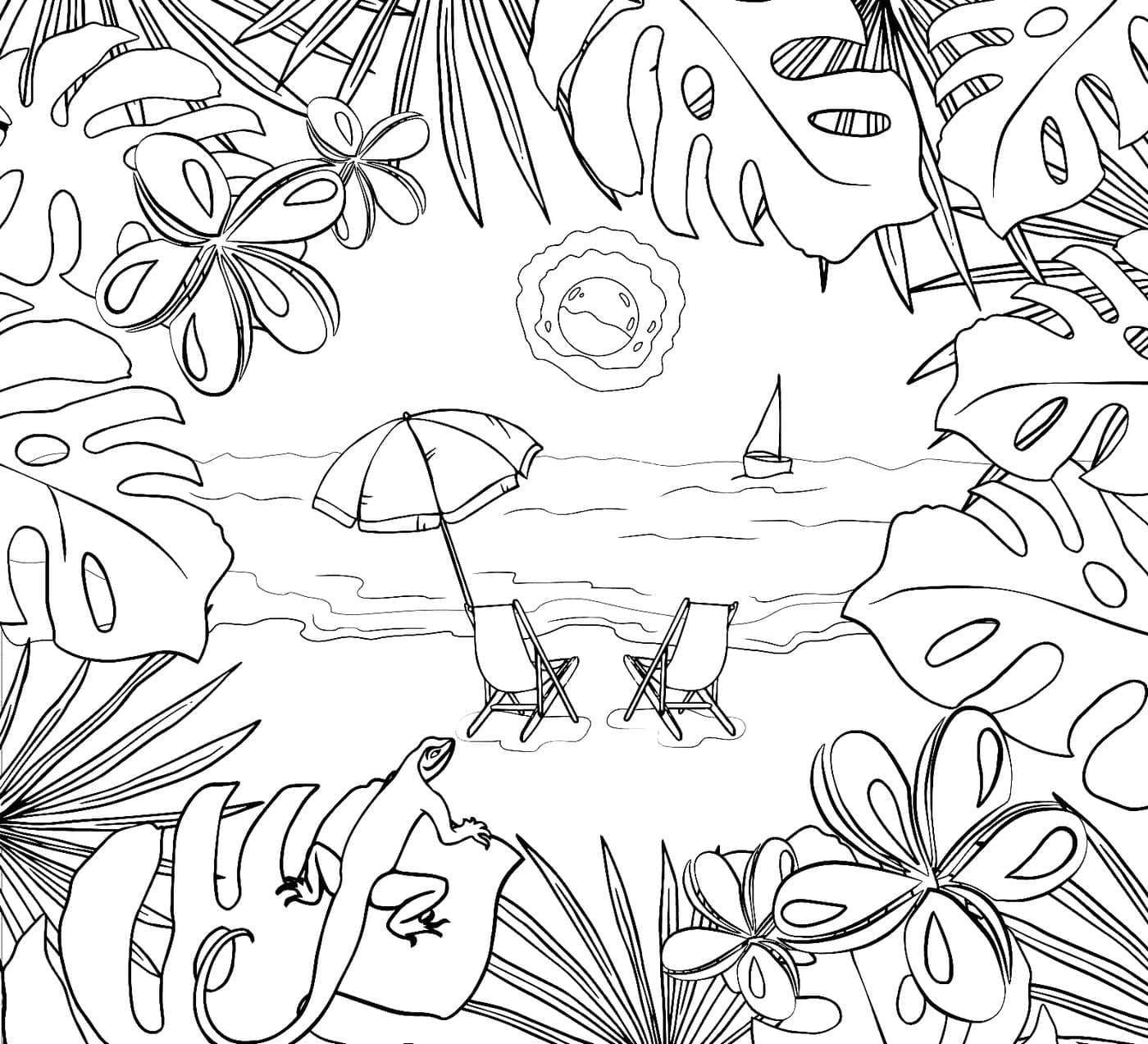 Desenho gratuito Mar #193476 da colecao Natureza e Estações para imprimir