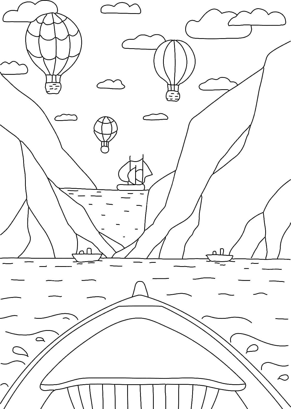 Desenho gratuito Mar #193477 da colecao Natureza e Estações para imprimir