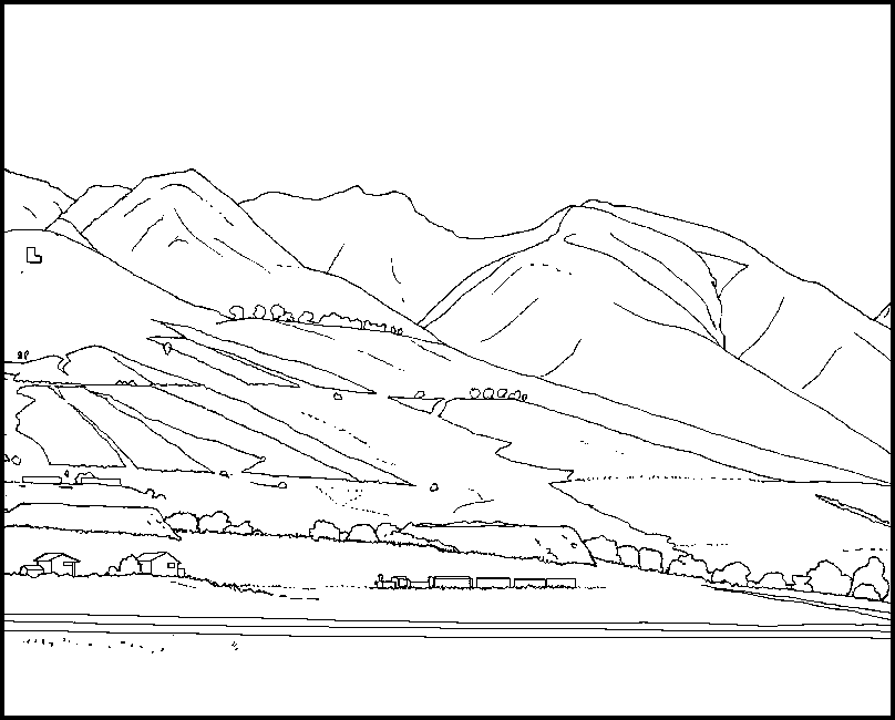 Linda página de Montanha #156469 para colorir, da coleção Natureza e Estações, baixe grátis Linda página de Montanha #156469 para colorir, da coleção Natureza e Estações, baixe grátis