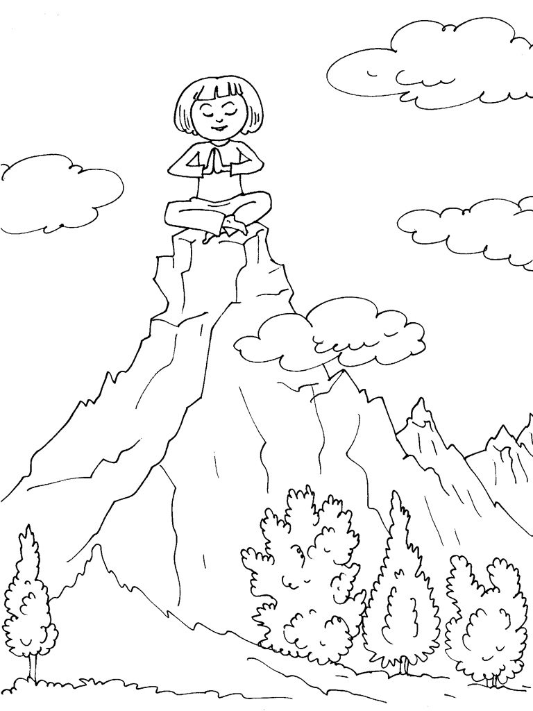 Desenho gratuito Montanha #156745 da colecao Natureza e Estações para imprimir