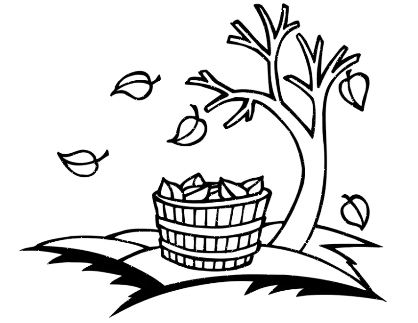 Desenho gratuito Outono #164190 da colecao Natureza e Estações para imprimir