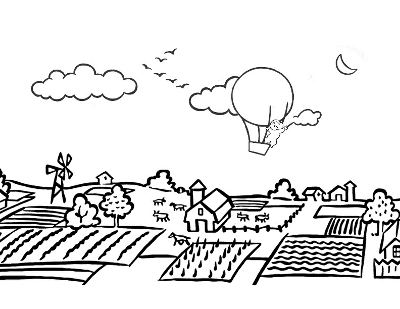 Desenho gratuito Paisagem #165816 da colecao Natureza e Estações para imprimir
