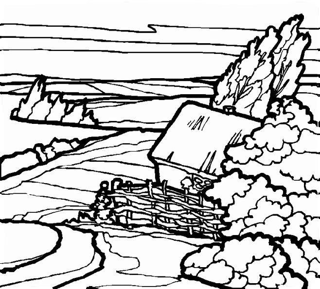 Desenho gratuito Paisagem #165870 da colecao Natureza e Estações para imprimir