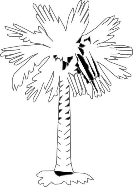 Desenho imprimível de Palmeira #161228 para colorir, pertence à coleção Natureza e Estações