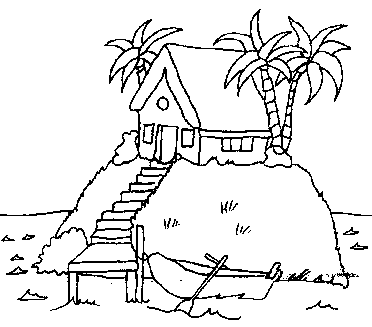 Desenho gratuito Palmeira #161231 da colecao Natureza e Estações para imprimir