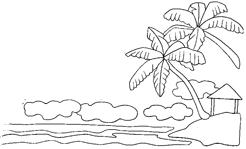 Desenho gratuito Palmeira #161292 da colecao Natureza e Estações para imprimir