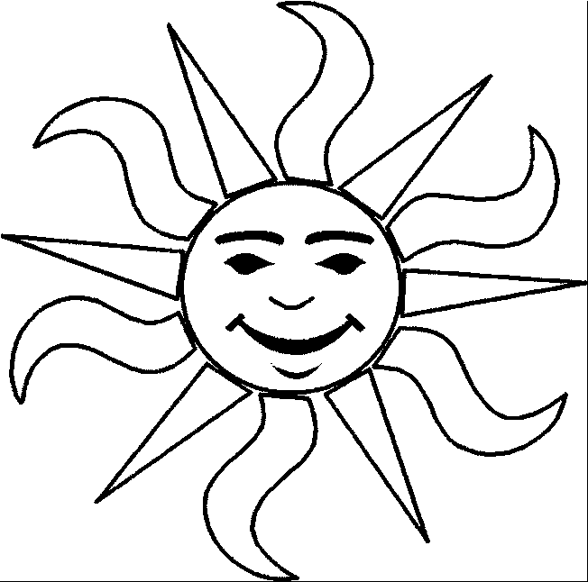 Desenho gratuito Sol #157914 da colecao Natureza e Estações para imprimir