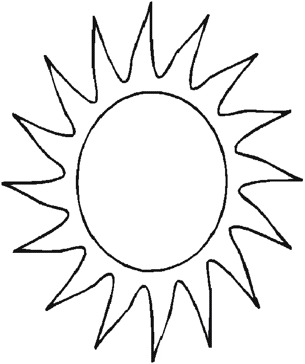 Imagem para colorir de Sol #157918 da nossa coleção Natureza e Estações, fácil de imprimir Imagem para colorir de Sol #157918 da nossa coleção Natureza e Estações, fácil de imprimir