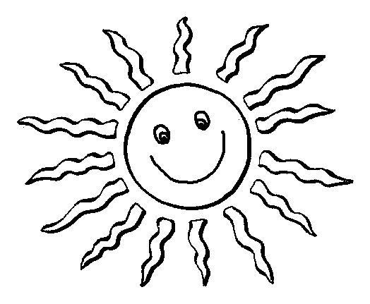 Atividade criativa: desenho de Sol #157929 para colorir da coleção Natureza e Estações Atividade criativa: desenho de Sol #157929 para colorir da coleção Natureza e Estações