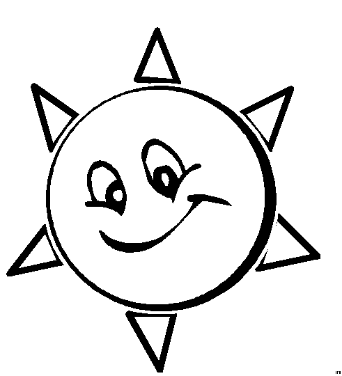 Desenho gratuito Sol #157940 da colecao Natureza e Estações para imprimir