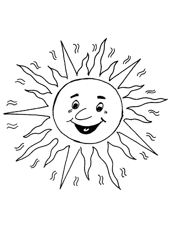 Desenho gratuito Sol #157961 da colecao Natureza e Estações para imprimir
