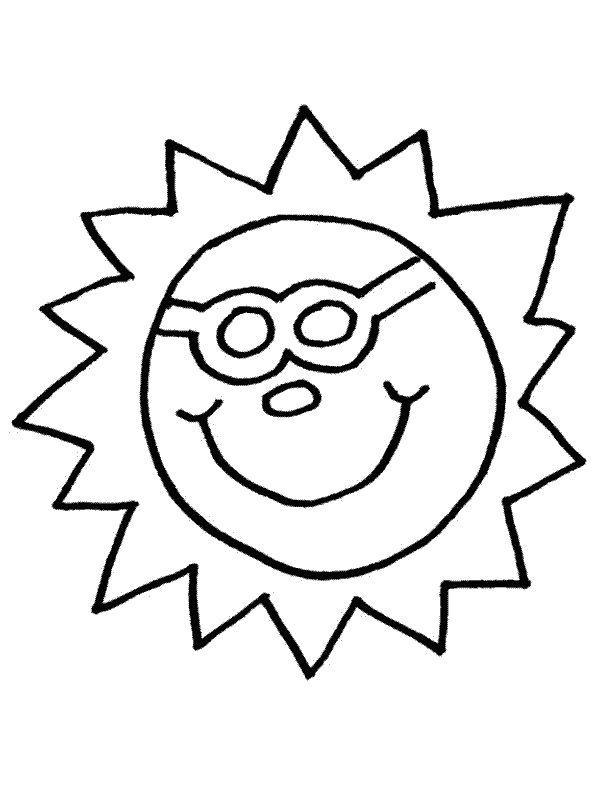 Desenho gratuito Sol #157962 da colecao Natureza e Estações para imprimir