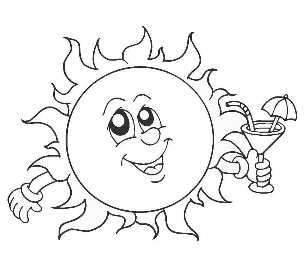 Desenho gratuito Sol #172448 da colecao Natureza e Estações para imprimir