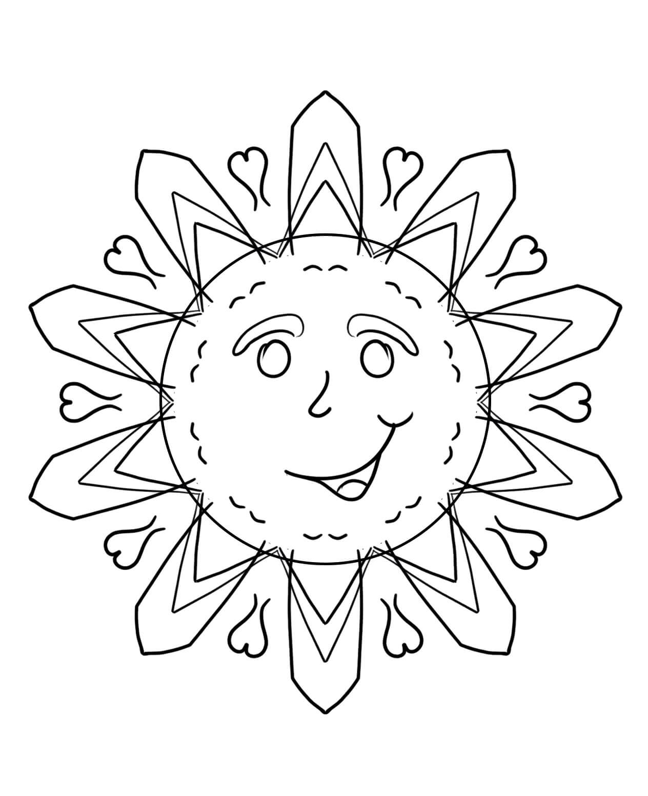 Desenho gratuito Sol #172455 da colecao Natureza e Estações para imprimir