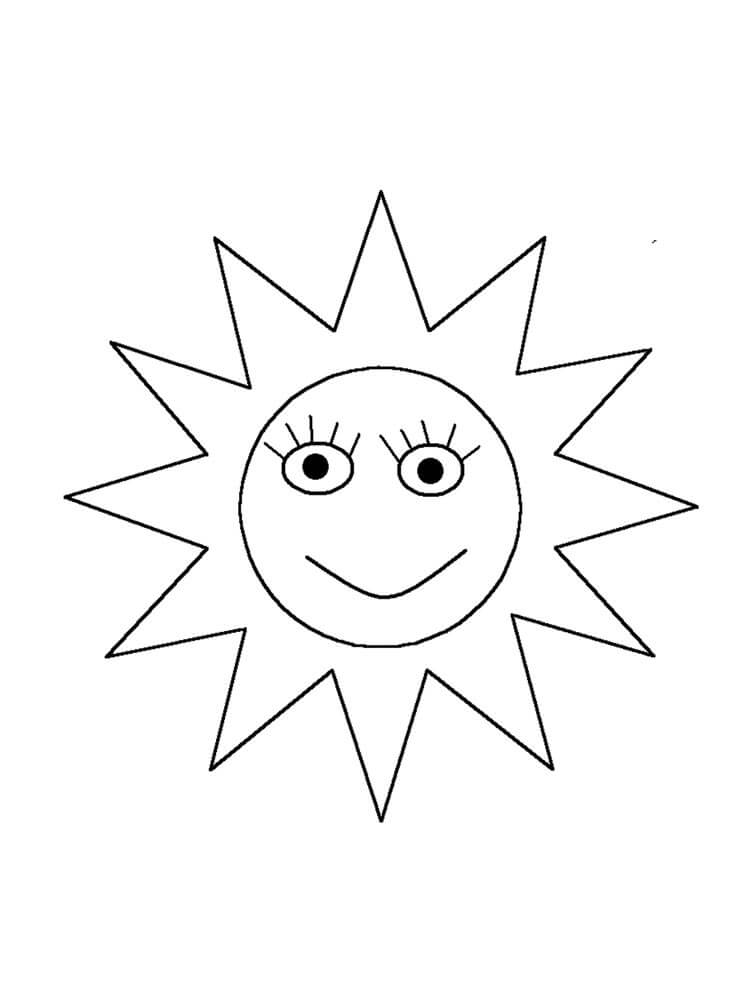 Desenho gratuito Sol #172488 da colecao Natureza e Estações para imprimir