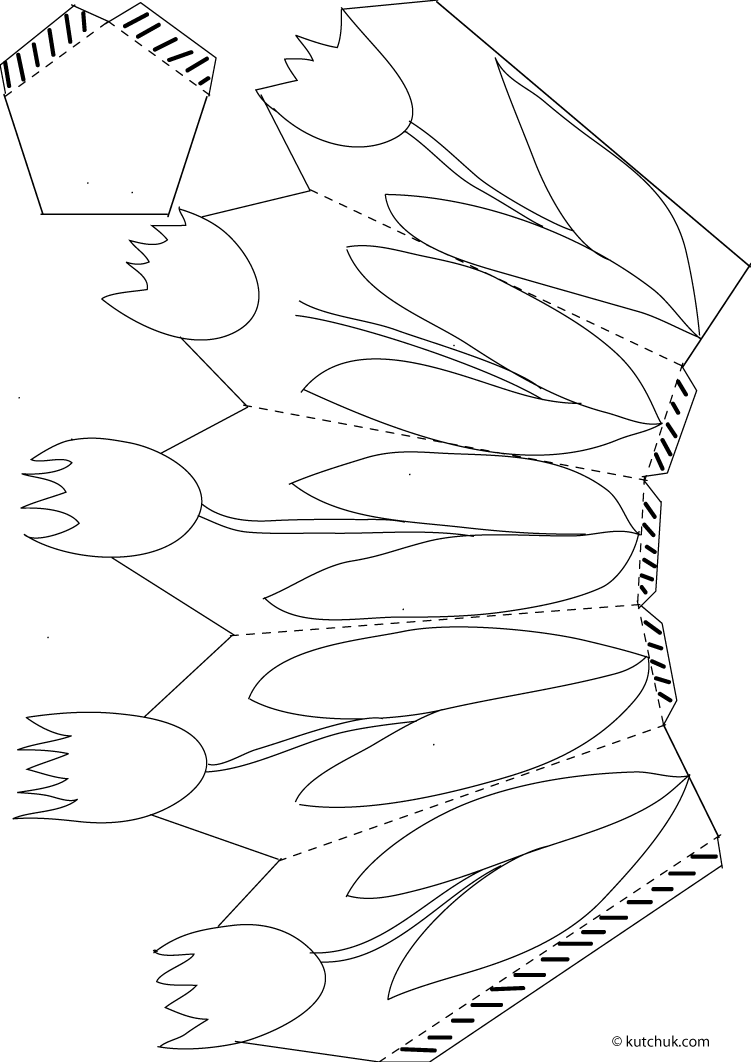 Desenho gratuito Tulipa #161778 da colecao Natureza e Estações para imprimir