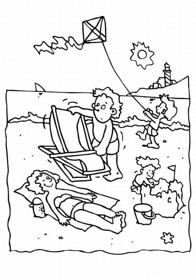 Desenho gratuito Verão #165105 da colecao Natureza e Estações para imprimir