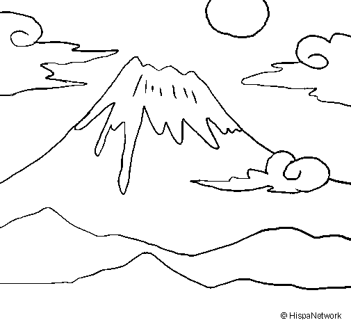 Desenho gratuito Vulcão #166764 da colecao Natureza e Estações para imprimir Desenho gratuito Vulcão #166764 da colecao Natureza e Estações para imprimir